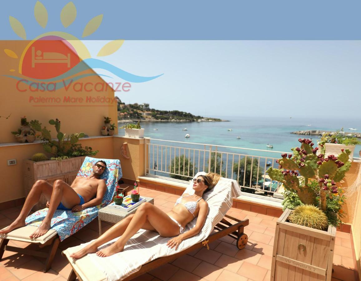 Palermo Mare Holidays Sferracavallo Luaran gambar